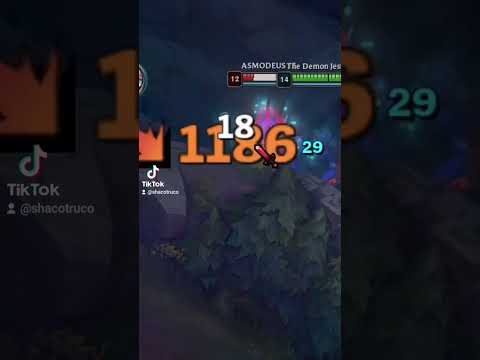 SHACO BUILD CRÍTICO 🤡 #shorts #leagueoflegends #shaco #gameplay #shacobuild #oneshot #shacojungle