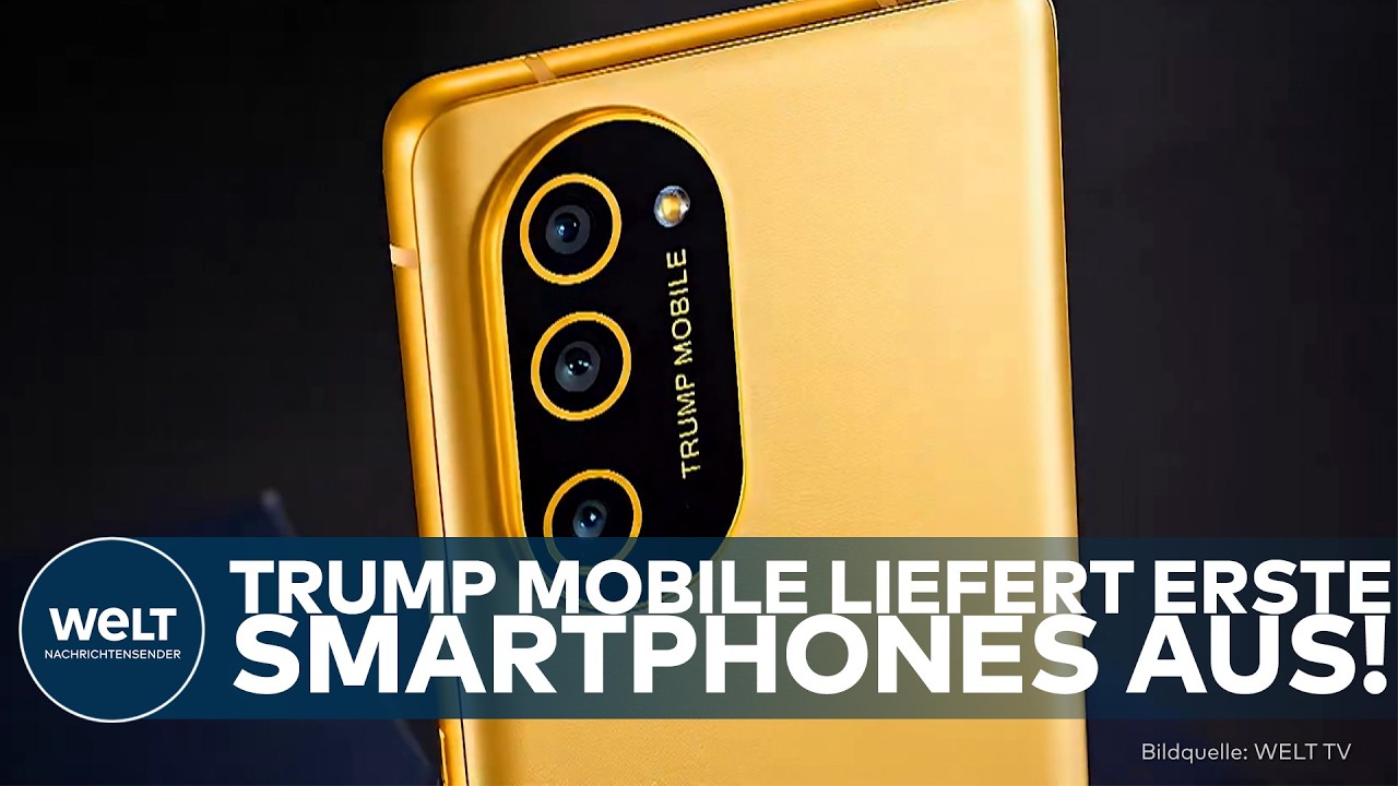 USA: Das lange angekündigte Trump Phone wird nun an hunderttausende Vorbesteller ausgeliefert!