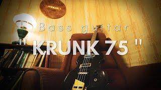 Video thumbnail for Krunk 75 USSR BASS GUITAR VIOLIN by GLvintageSHOP