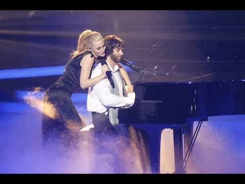 Tu Cara Me Suena - Edurne y Daniel Diges imitan a Marta Sánchez y Andrea Bocelli