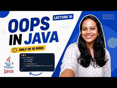 🚀 Lecture 11 Oops In Java Object Oriented Programming In Java Java Course