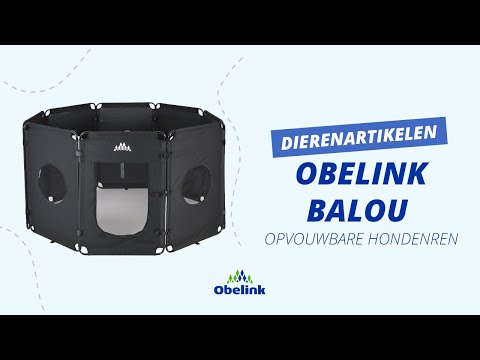 Obelink Balou opvouwbare hondenren uitbreidingsset