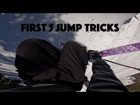First 5 Jump Tricks to Learn on Skis