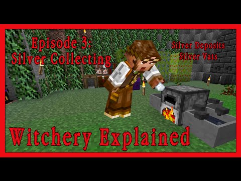 Unbelievable Silver Collecting in Witchery Mod!