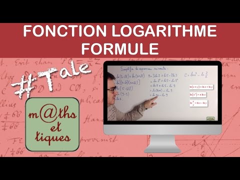 Applying formulas to logarithms - Terminale