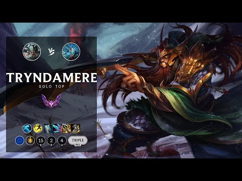 Tryndamere Top vs Zilean - EUW Master Patch 12.12