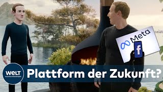 METAVERSE - FACEBOOK-Konzern will mit neuem Namen Plattform der Zukunf