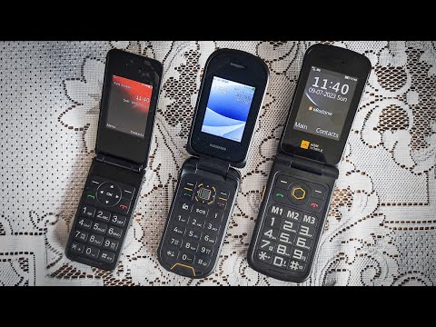 Alcatel 3082 vs Hammer BOW vs AGM M8 Flip