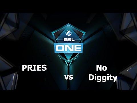 No Diggity vs PRIES Game 1 - ESL One Frankfurt EU - @TobiWanDOTA @MotPax