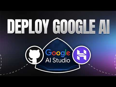 How to Deploy Google AI Studio Websites & Web Apps on Hostinger (Step-by-Step)