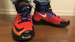 Wife's review of Lebron James 13 Doernbecher Kian Safholm on feet
