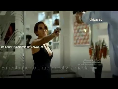 Enfrentamiento entre anibal y la diabla /Sin senos si hay paraíso