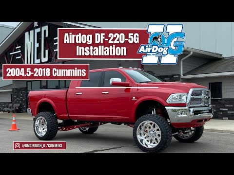 2004.5-2018 Cummins Airdog DF-220-5G Installation