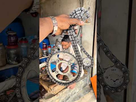You Won’t Believe This Old Motorcycle Chain Became a Stunning Wall Clock#MotorcycleChain