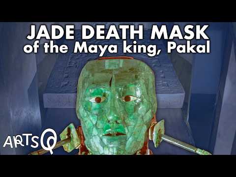 The death mask of the most famous ancient Maya king, Pakal of Palenque