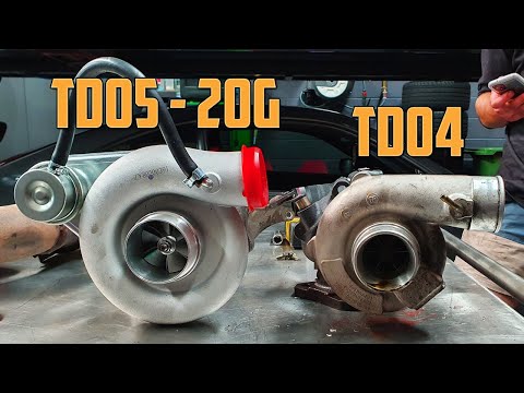 Max Peeding Rods Turbo Install on GDB WRX! Straight Bolt on TD05-20G vs TD04