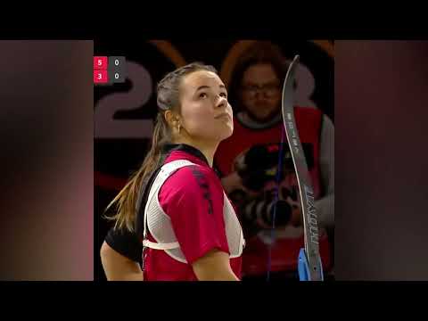 Èlia Canales acaba com a subcampiona la Copa del Món de tir amb arc indoor