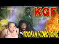 Toofan Video Song (Hindi) | KGF Chapter 2 | Rocking Star Yash |Prashanth Neel | Ravi Basrur REACTION