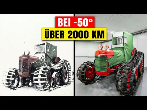 Wie Dieser VERRÜCKT Einfache Traktor Die Antarktis Erobert Hat!