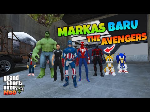 MARKAS BARU THE AVENGER - GTA 5 MOD ULTRAMAN