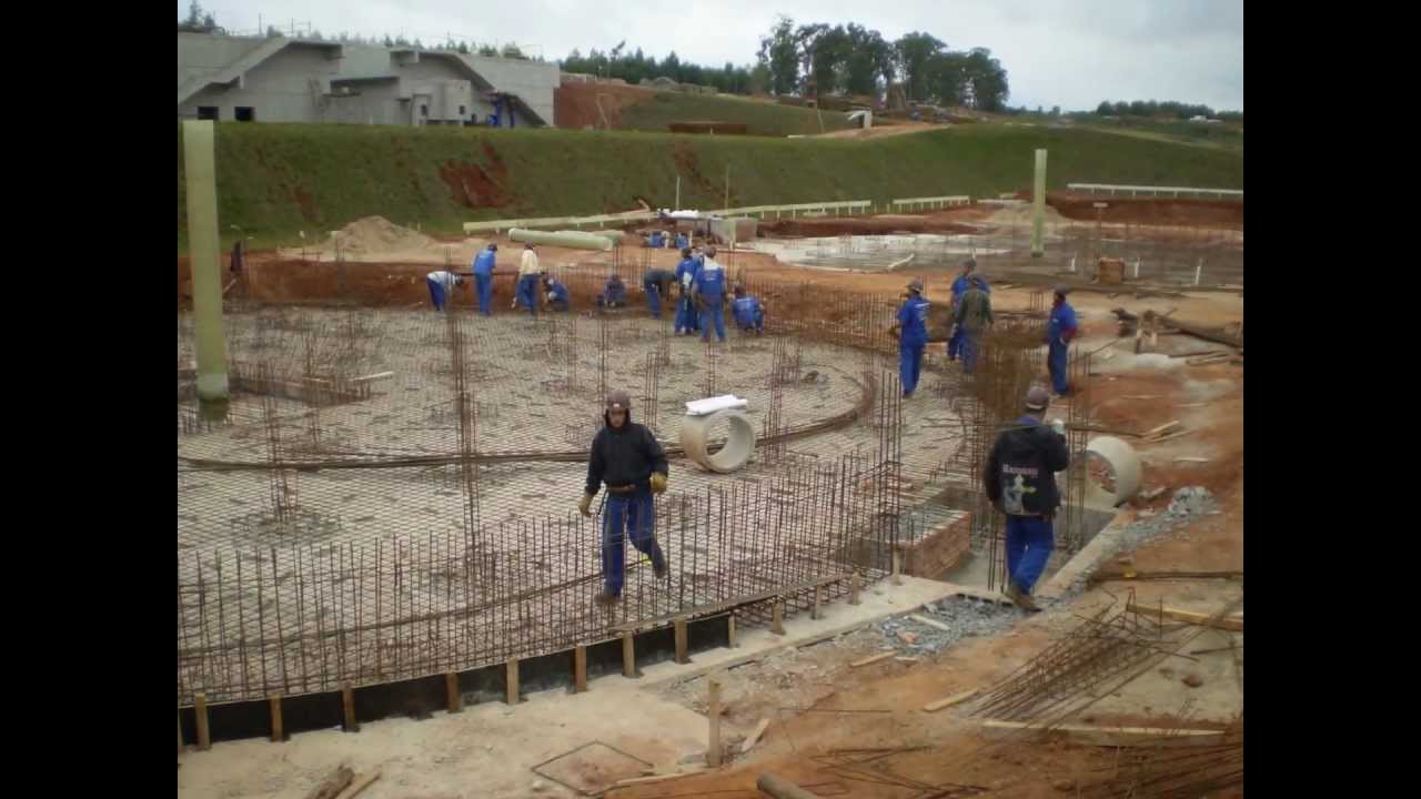 CONSTRUÇÃO DA ETE - ESTAÇÃO DE TRATAMENTO DE ESGOTO ALFENAS MINAS GERAIS