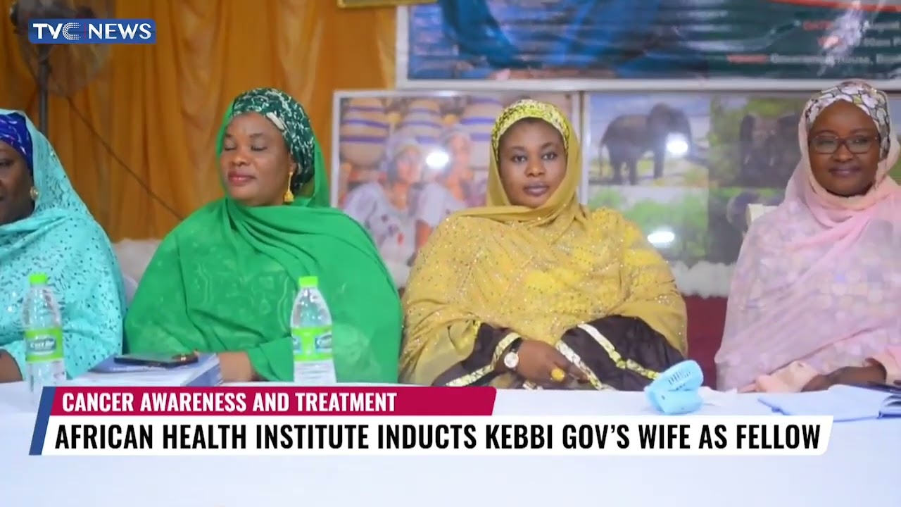 Dr. Zainab Bagudu honored as fellow member of the African institute of public health professionals
