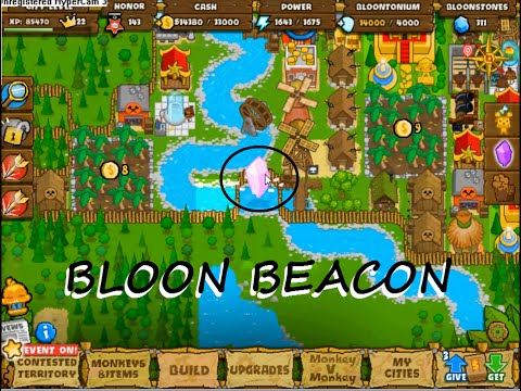Bloons Monkey City (BLOON BEACON)