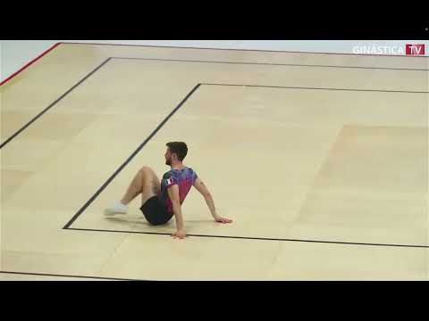 PATTERI Marcello (ITA) FINALS Aerobic gymnastic Fig open 2024, CANTANHEDE - Individual Men finales