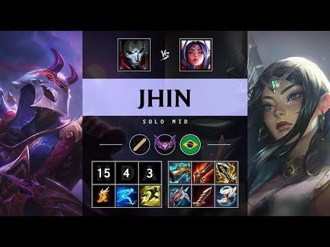 Jhin Mid vs Irelia - BR Master Patch 25.07