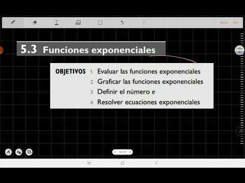 Funciones exponenciales - Uso de calculadora para evaluación de potencias