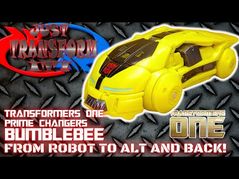 JUST TRANSFORM IT!: Transformers One Prime Changers Bumblebee