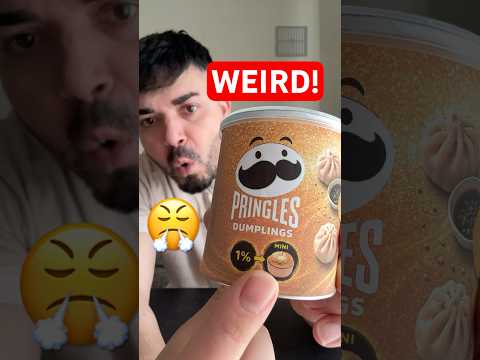 I Tried PRINGLES DUMPLINGS… and Regretted It! 😳🥟 #pringles #ranking #shorts
