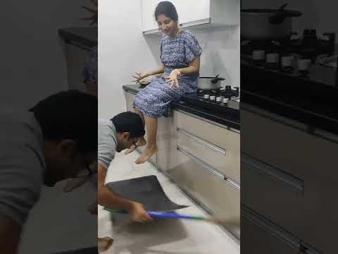 wife expectations vs reality watch till end#shorts #funny #trending #cute#couple