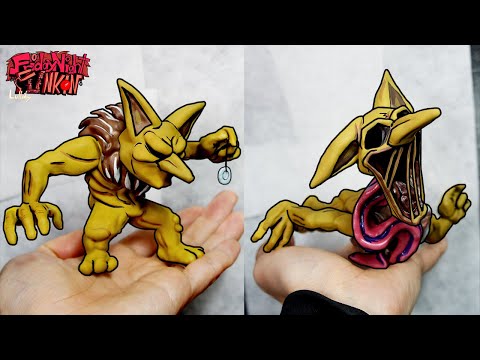 [FNF] Making Hypno Sculpture Timelapse [VS Hypno's Lullaby] - (Pokemon Lost Silver/MissingNo/Horror)