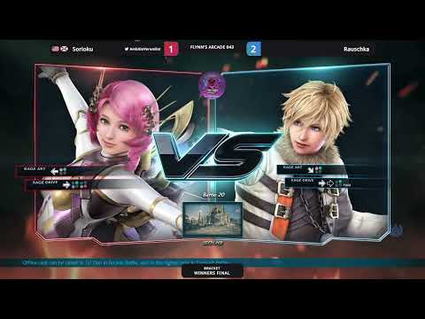 Flynn's Arcade 043 Winners Finals - Sorioku (Alisa) Vs. Rauschka (Leo) Tekken 7