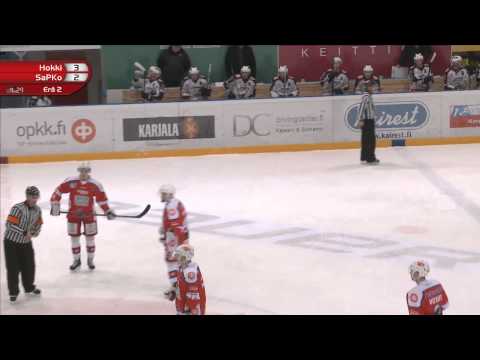 22.1.2014 Hokki - SaPKo 5-2 Maalikooste