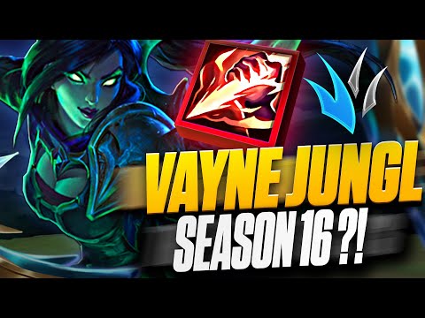 VAYNE JUNGLE IN SEASON 16 INSANE 19 KILLS CRAZY - League of Legends Vayne Commentary
