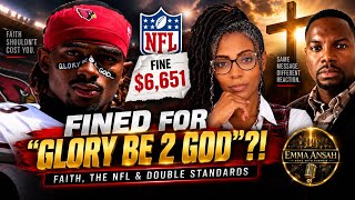 NFL Fines Player $6,651 FOR “Glory Be 2 God Message” His Response? “I ANSWER TO GOD!”