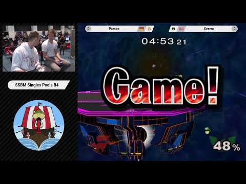 Valhalla III - Sverre (Cpt.Falcon) Vs. Parsec (Fox) - Pools - Melee Singles