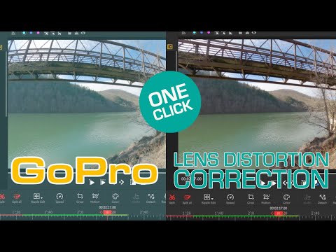 FIX GOPRO LENS DISTORTION with ONE CLICK in VideoProc Vlogger