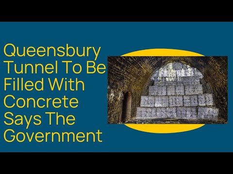 QUEENSBURY TUNNEL TO BE FILLED WITH CONCRETE, CAMPAIGNERS VOW TO CHALLENGE THE DECISION #tunnel 