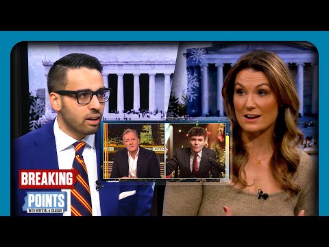 Krystal And Saagar REACT: Piers WILD Nick Fuentes Interview