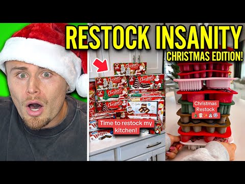 Christmas "Restock" Influencers Have LOST THEIR MINDS…