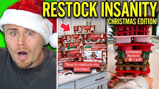 Christmas "Restock" Influencers Have LOST THEIR MINDS…