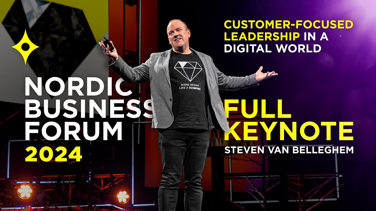 Creating a strong customer culture: A Diamond in the Rough, FULL KEYNOTE by Steven Van Belleghem