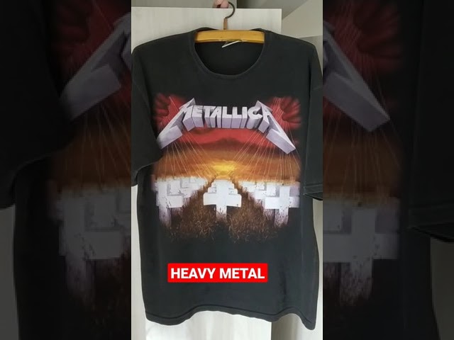 Vídeo relacionado con Metallica Camiseta Master of Puppets Rock Oficial Banda Heavy Metal - Unisex Adulto Niño