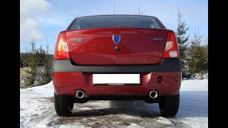 Video: Fox Edelstahl Duplex Sportauspuff Dacia Logan I Limousine ab 2004 Video: Fox Edelstahl Duplex Sportauspuff Dacia Logan I Limousine ab 2004