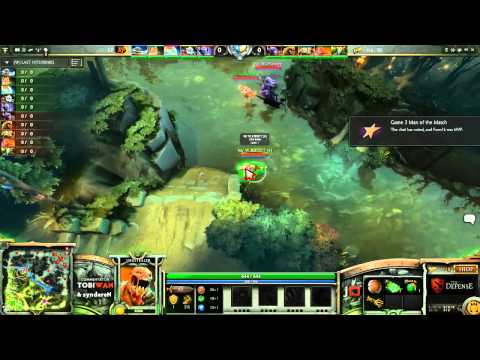 Na'Vi vs Kaipi GRAND FINAL Game 4 part 1   The Defense DOTA 2 Playoffs   TobiWan & syndereN
