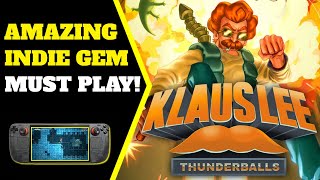 Klaus Lee - Thunderballs on Steam Deck  - Amazing Indie Gem!