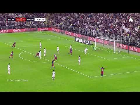 Raphinha 2nd goal vs Real Madrid